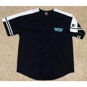 WCW Konnan K-Dogg Vintage Starter Wrestling Baseball Jersey Size XL EUC VTG